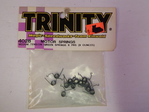 TRINITY - MEDIUM TENSION (9oz) GREEN MOTOR SPRINGS (6PR) - MODEL# 4028 - 第 1/3 張圖片