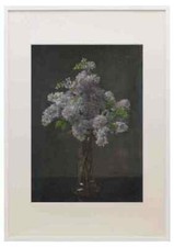 Otto Franz Scholderer Lilac A3 A4 Framed Print Picture