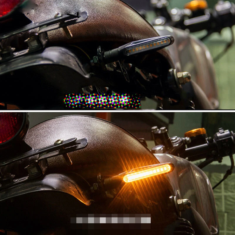 4 PCS Ultra Bright Universal Motorcycle LED Turn Lights Fit BMW K1300S 2010-2016 Foto 3 de 4