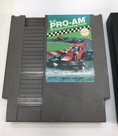 R.C. PRO-AM -- NES Nintendo RACING Original Game CLEAN TESTED GUARANTEED