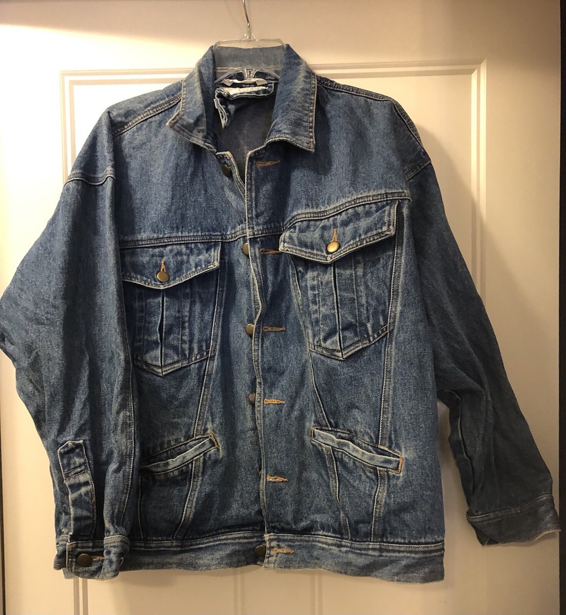 Vintage Gitano Denim Jean Jacket Women's, M 18/20, Button Down