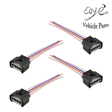 4pcs Ignition Coil Pigtail Connector Repair For Toyota Corolla 1.8L 2.0L 2.4L L4