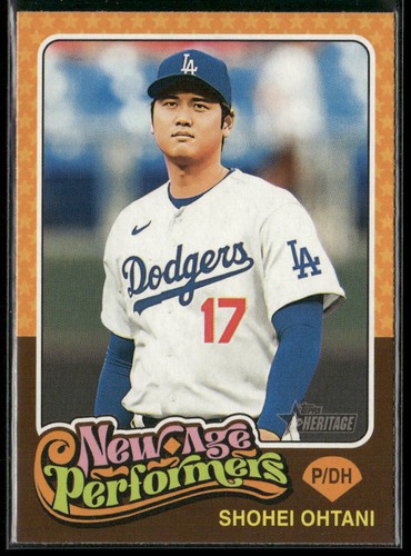 2024 Topps Heritage #NAP-1 Shohei Ohtani New Age Performers
