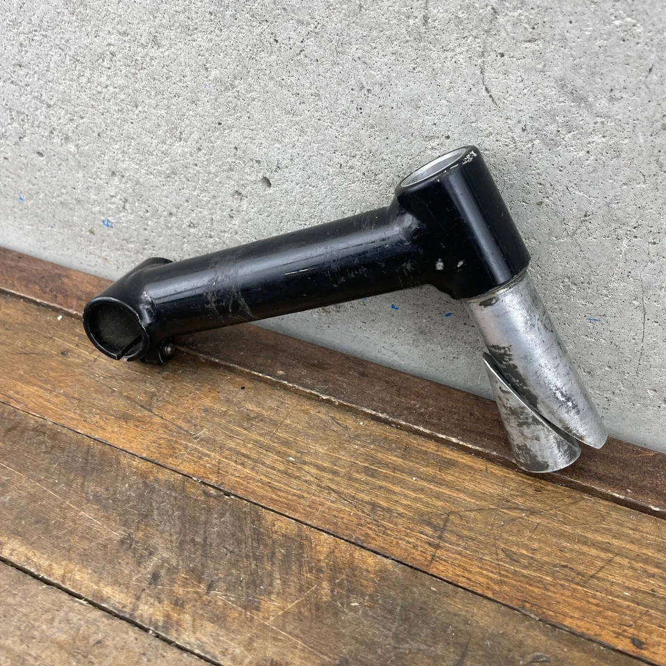 Vintage Control Tech Stem 1 1/8 in Threaded Quill 150 mm USA Black 25.4 Long - Image 3 of 4