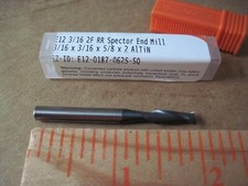 IMCO 30554 3/16" Solid Carbide Spector End Mill 3/16" x 5/8" x 2" 2FL AlTiN
