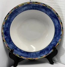 PTS Interiors Fantasia Stoneware 9" Soup Salad Bowl Excellent Used Condition