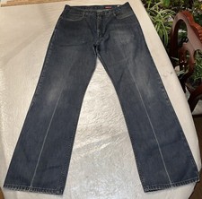 vtg 1999 Levis Elesco MADE IN USA blue jeans mens 38x34 big E wide baggy loose