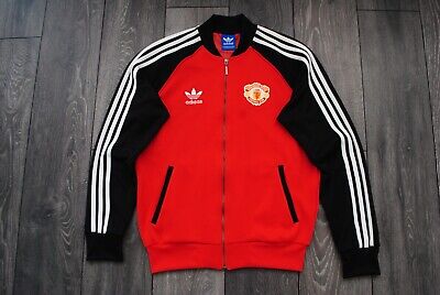 MANCHESTER UNITED 90s STYLE FOOTBALL SOCCER TRACK TOP JACKET MANCHESTER UNITED 90s STYLE FOOTBALL SOCCER TRACK TOP JACKET