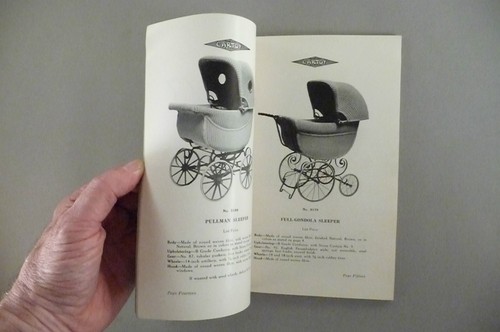 Carriage & Toy Co. CATALOG - 1925 ~~ baby vehicles & caretakers, cribs ~ w/PList - Picture 9 of 9