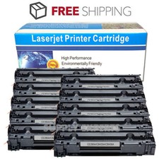 10PK CE285A Fits HP 85A Toner Cartridge Laserjet Pro P1102 P1102W M1132 M1212nf