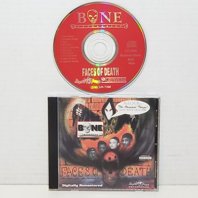 Bone Enterprise Faces of Death CD Bone Thugs N Harmony Layzie Krayzie Bizzy Wi$h