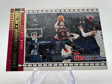 2021-22 NBA Hoops Zach LaVine Green Cracked Ice Lights Camera Action SP