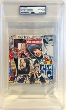 Klaus Voormann The Beatles Anthology 3 Signed Auto CD Cover Booklet PSA/DNA