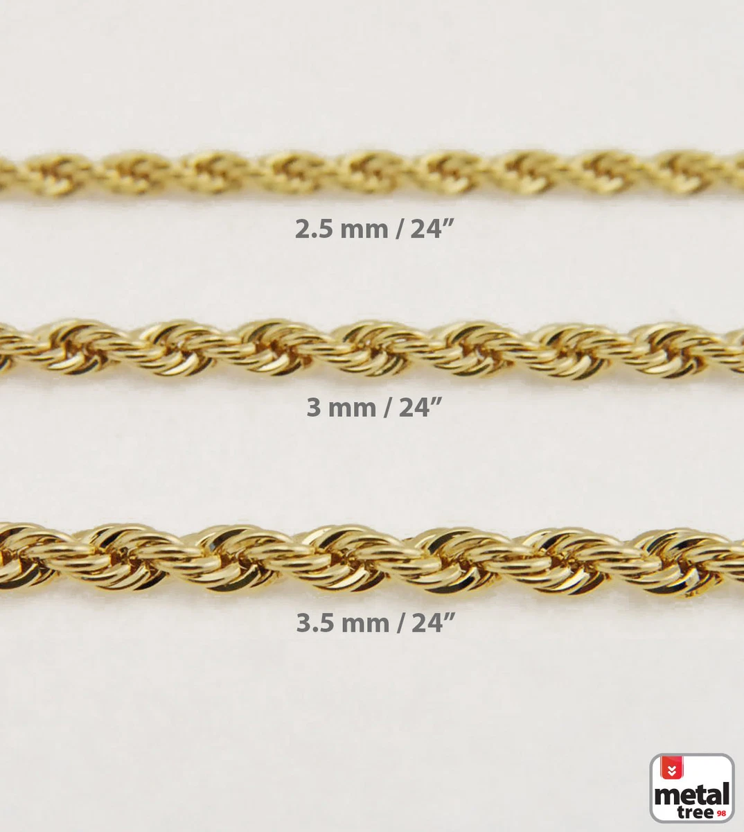Micro rope chain clearance
