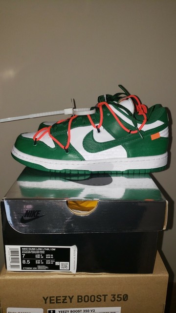 off white dunk sizing