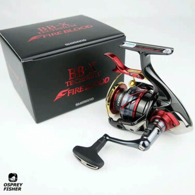 Shimano 24 BBX-TECHNIUM FIREBLOOD Spinning Fishing Reel | eBay