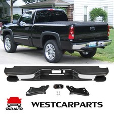 Rear Bumper Assembly Wcorner Step Pad For 99-06 Chevy Silverado Gmc Sierra 1500 Rear Bumper Assembly Wcorner Step Pad For 99-06 Chevy Silverado Gmc Sierra 1500