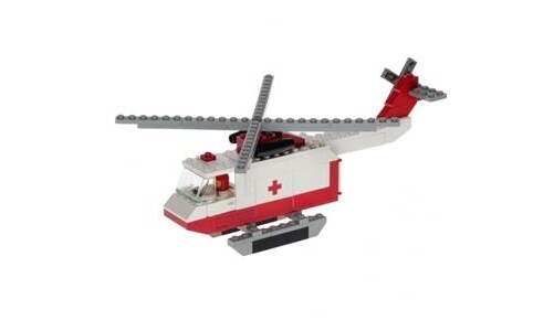 lego hospital helicopter