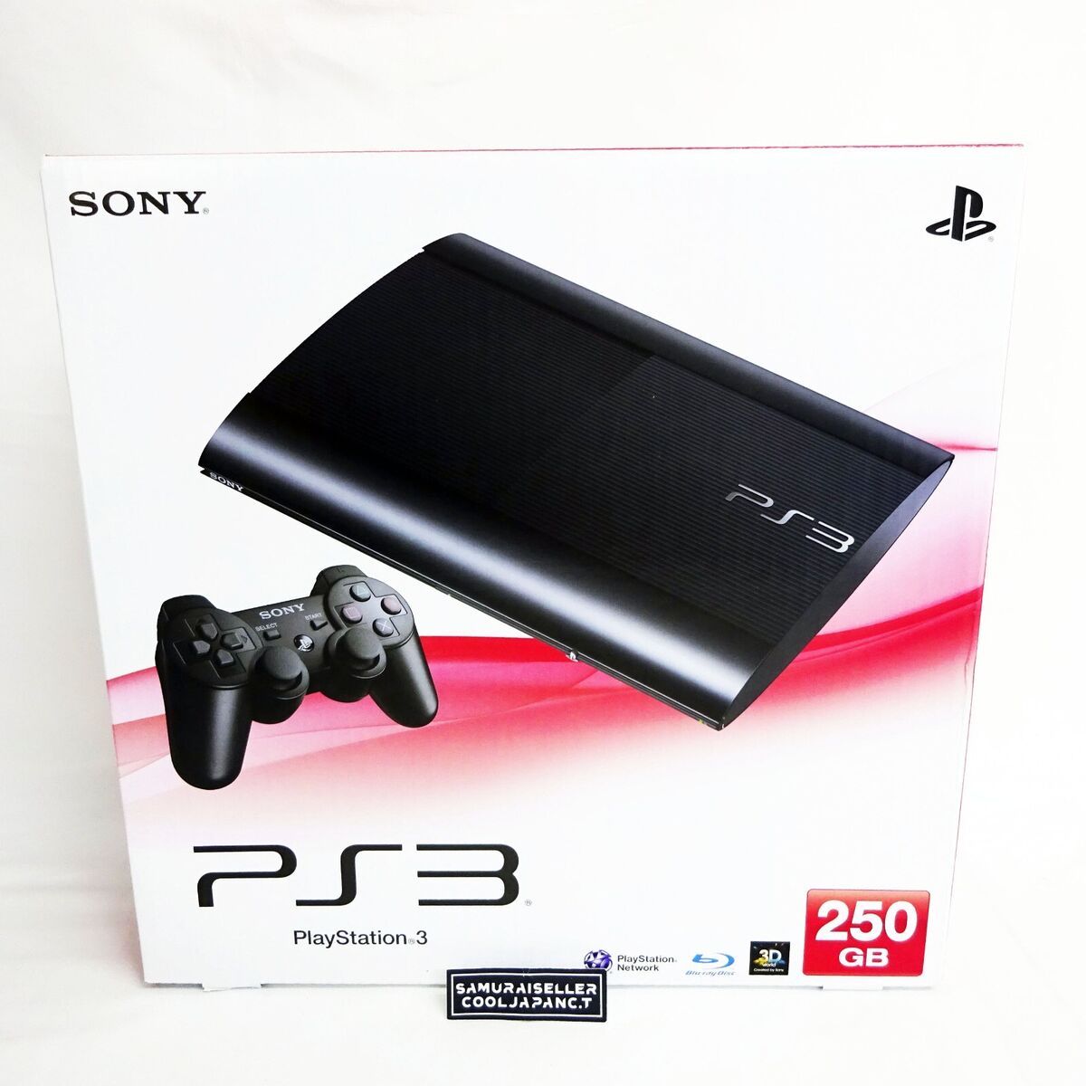 SONY PS3 PlayStation 3 250GB Black CECH-4200B Console Japan BRAND NEW