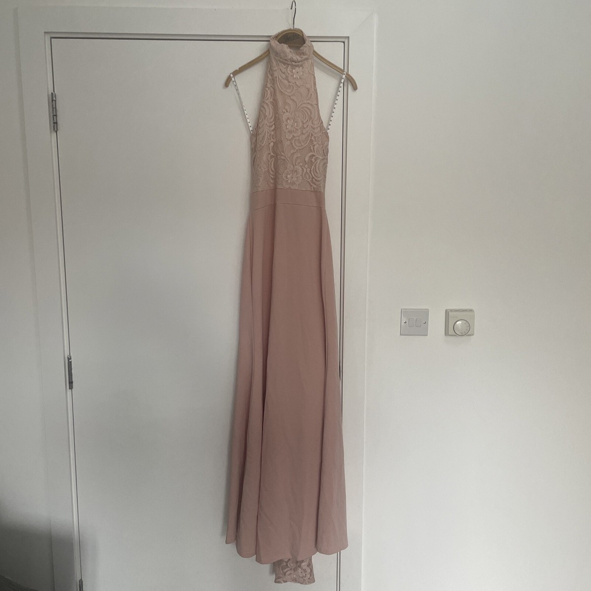 Halter Neck Missguided Fishtail Maxi Dress Missguided Halter Neck