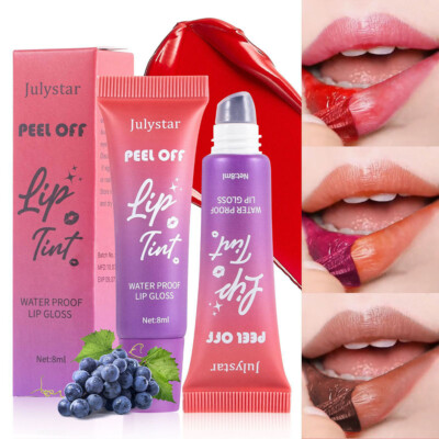 Peel Off Lip Gloss Feuchtigkeitss dauerhafte Farbe nicht einfach zu verblassen