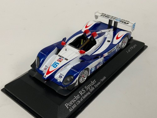 1/43 Minichamps Porsche RS Spyder #16 de 2008 12 Horas de Sebring 400 086816 - Imagen 1 de 5