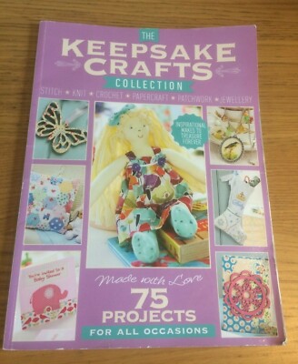 THE KEEPSAKE CRAFTS COLLECTION * CRAFT MAGAZINE * STITCH KNIT CROCHET JEWELLERY