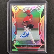 2022 Chronicles REIVER SANMARTIN Certified Rookie Auto #38