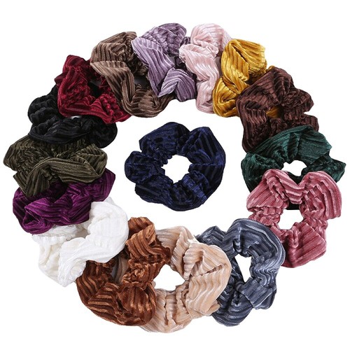 AUTHENTIC FENDI Pecan Scrunchie Hair Accessories Hair Elastic Canvas Brown x Bla Fendi | Accessories | Authentic Fendi Pecan Scrunchie Hair  main image 3