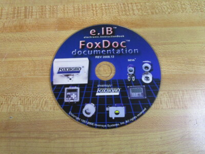 Invensys Systems 2008.12 Foxboro FoxDoc 200812