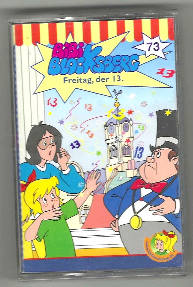 BIBI BLOCKSBERG 73 Freitag , der 13. -- MC Kassette HÖRSPIEL KIDDINX - Bild 1 von 1