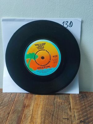 Back of My Hand / Double Vision by The Jags - Single 7  Vinyl