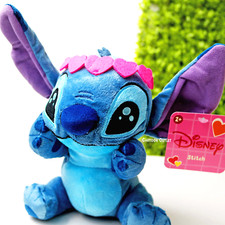 Valentines Disney Stitch Plush Stuffed Animal 9" Authentic Lilo  Stitch