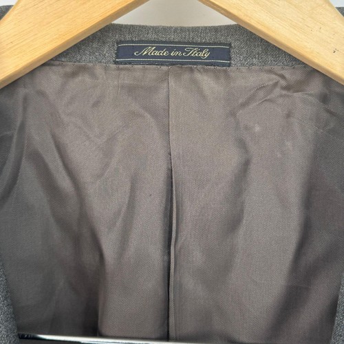 Sartoria Castangia Wool Gray Two Button Gray Sport Coat Blazer Size EU 54/US 44 - Picture 10 of 14