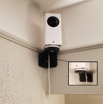 Wyze Cam Pan Corner Wall Mount Bracket Edge Black or White