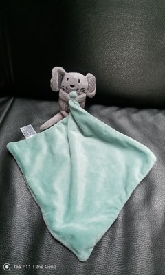 Zeeman Maus Grau Schmuse Tuch Neuwertig