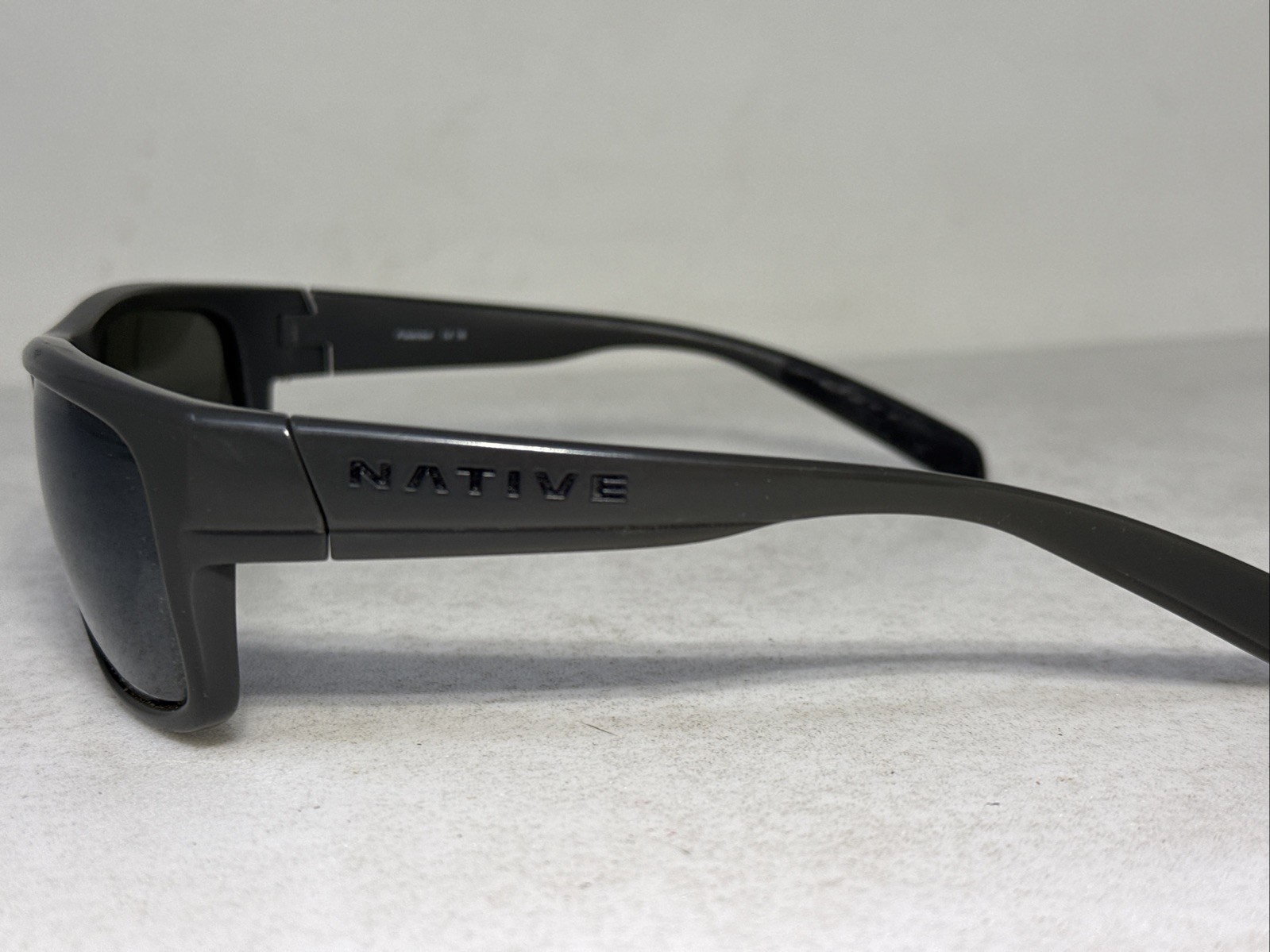 Native Ashdown Carbon Gray Shell Frame Sunglasses… - image 5