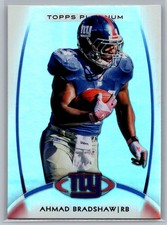 #41 Ahmad Bradshaw 2012 Topps Platinum New York Giants