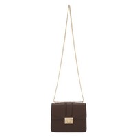 Seidenfelt Roros UmhäNgetasche 21Cm #SDF-1003-54 (Dark Brown)