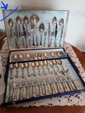 Servizio di 87 Posate in ARG 1000. Vintage