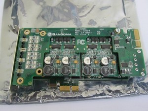 HP J9482A Sangoma A200-R 2.9 PCI Card with 4x FXO-5 cards and AFT Base 2.3