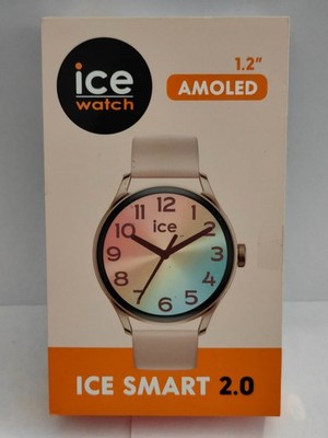 Ice-Watch - Designer Luxus Ice Smart 2.0 Rosé Gold Smartwatch Amoled (1,20'')