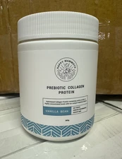 Happy Mammoth Prebiotic Collagen Protein Vanilla Bean 360g FREE Shipping-NEW