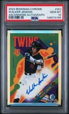 Walker Jenkins 2024 Bowman Chrome Ascensions Auto /150 - PSA 10 GEM Case Hit SP