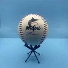 Dontrelle Willis Signed Rawlings MLB Baseball Florida Marlins Logo.  SWAU COA