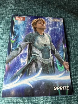 2025 Topps Chrome Marvel Studios #121 - SPRITE - Sky Blue RayWave Refractor