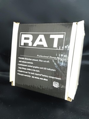 PROCO RAT Pedal Gitarren-Effektpedal gebraucht Vintage Verzerrung klassisch b...