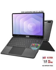 Keyboard Folio w/Status Screen for Samsung Galaxy Tab S11 Ultra 14.6 inch