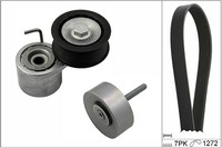 INA Keilrippenriemensatz FüR Audi A6 C7 A8 A7 A5 Q7 C6 A4 B8 Allroad VW Touareg