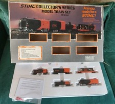 STIHL Sammleredition Modelleisenbahn H0 Timbersports-Serie 2005 selten Rarität 